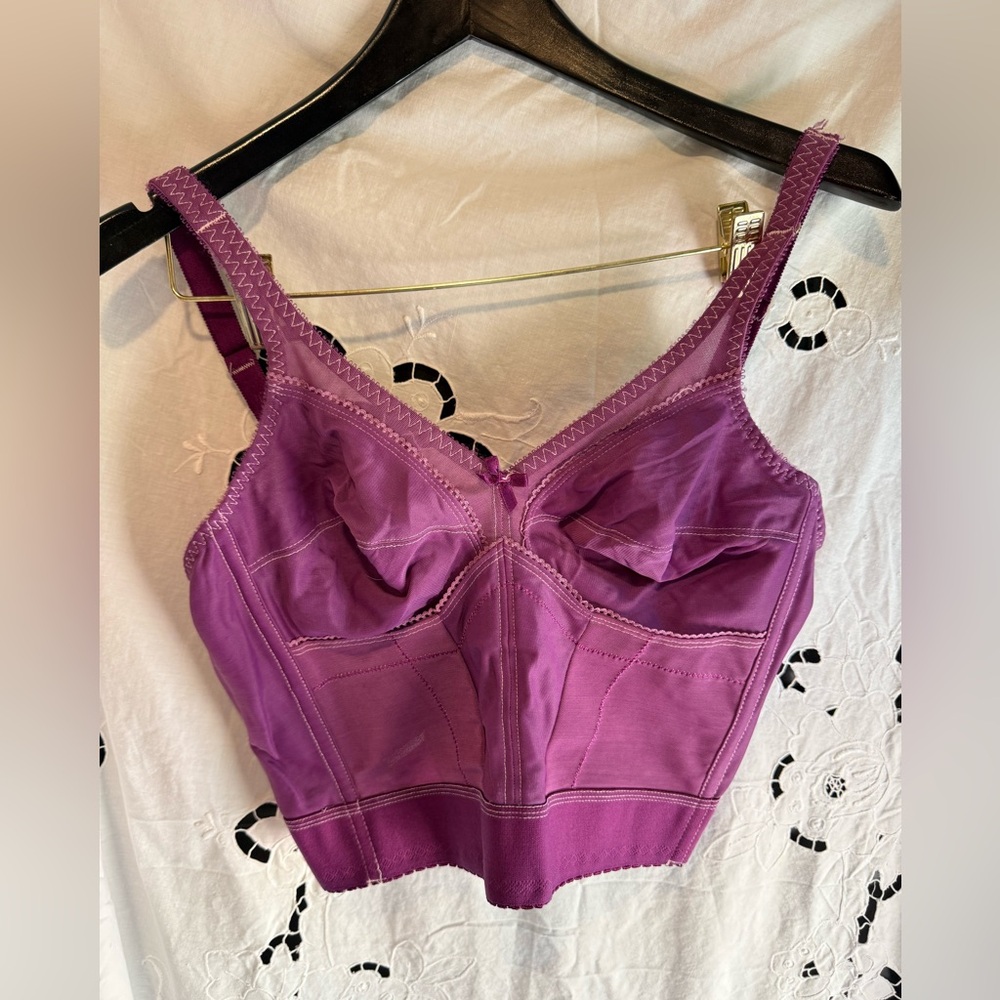 Carnival Elegant Purple Women's bustiers, corset croquette Bra 40 B style 720